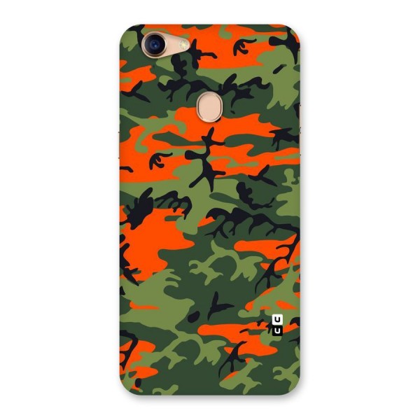Army Pattern Back Case for Oppo F5 Youth
